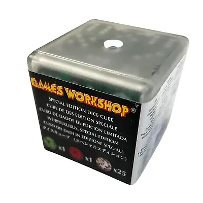Games Workshop - Dice Cube (Green) - Warhammer - 27x Dice OOP • £9.99