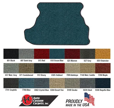 Fox Body Trunk Mat Carpeted 1979 - 1993 Coupe Ford Mustangs • $110.95