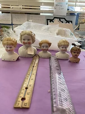 Antique China Head Dolls- Heads Only • $26