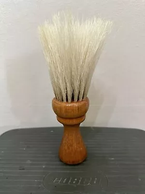 Vintage Barber Wood Handle Beau Brummel #53 Shaving Neck Brush Pure Horse Hair • $18