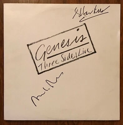 £125 • Buy Hand Signed MIKE RUTHERFORD Steve Hackett GENESIS Original Vinyl Album + My COA