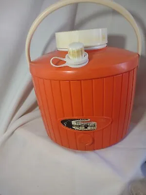 Vintage Cooler - Vagabond By Thermos Water Picnic Jug Orange  • $20.99