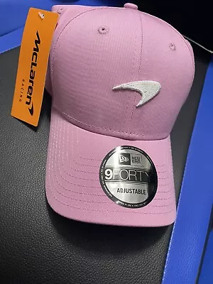 McLaren F1 Team Seasonal 9FORTYNew Era Pink Adjustable Hat / Motorsports Racing • $34