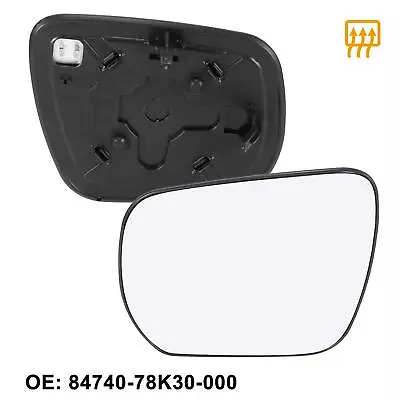 Car Left Side Heated Mirror Glass With Backing Plate 84740-78K30-000 For Suzuki • $22.09