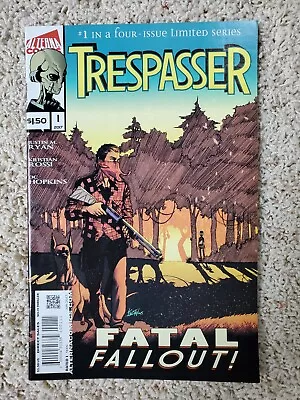 TRESPASSER #1 Of 4 (Alterna Comics 2017) HOT 🔥  HTF Optioned! Low Print Run • $30