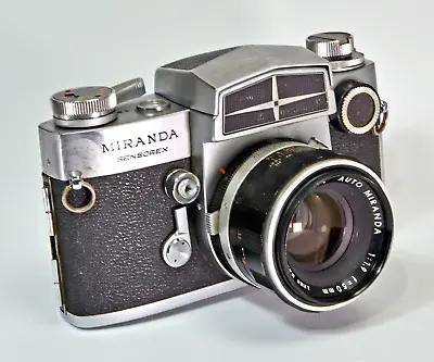 Miranda Sensorex 35mm Film Camera W/ Miranda E 50mm 1.9 Lens - Parts Or Repair • $30