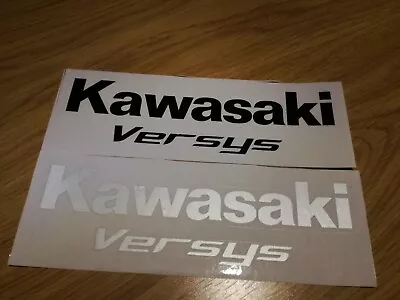 Kawasaki Kle 650 Versys Fairing Sticker Set/BLACK • £21.59