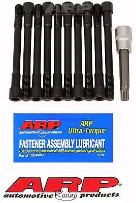 ARP M10 Head Bolt Kit WITH TOOL 2000.5+ Audi VW GTI 1.8T 20V Turbo 06A 204-3902 • $219.06