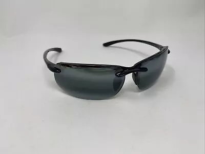 MAUI JIM BANYANS MJ 412-02 GLOSSY BLACK W/ Gray POLARIZED Double Gradient QL87 • $300