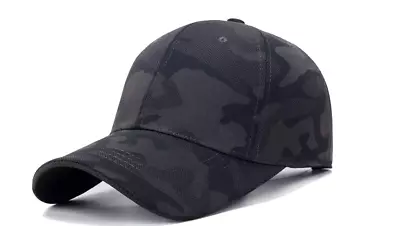 New USA Tactical Dark Grey Camo Camouflage Cap Hat • $9.98