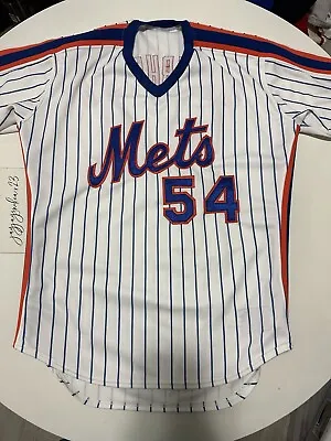 Rawlings 1988 Rob Dromerhauser New York Mets Game Used Jersey Sz 42 (Medium) • $200