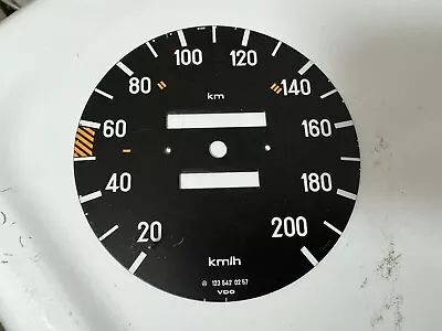 Genuine Mercedes-Benz W123 Speedometer Dial Gauge 200 KMh Rare • $100