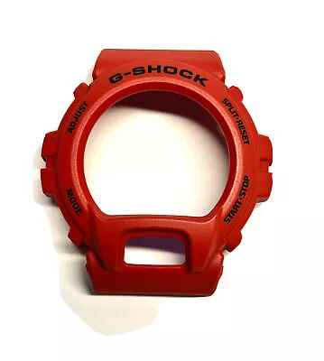 Genuine G Shock Replacement BEZEL COVER For DW6900DA-4 Red / Black Letters ** • $24.26