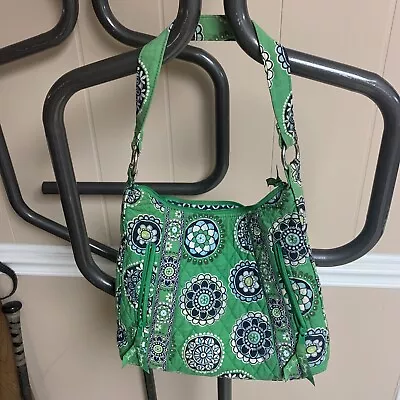 Vera Bradley Messenger Bag Cupcake Green • $12