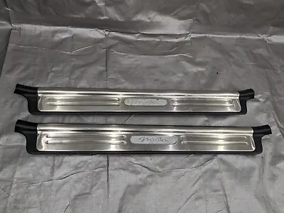 Mazda Miata 99-05 OEM Door Sill Plates Chrome Black MX-5 03NB23E • $129.95