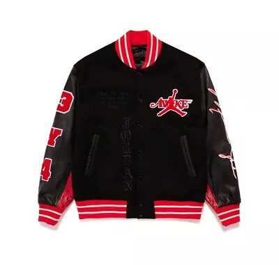 Jordan X AWAKE NY Varsity Jacket All Sizes Available New Jacket 2024 • $280