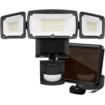 Solar Motion Sensor Lights 1600 LM IP65 Outdoor Waterproof  LED Security Lamp • $39.99
