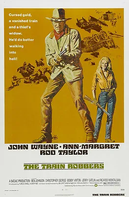 The Train Robbers John Wayne Ann Margret Movie Poster Print 2 • $6.49