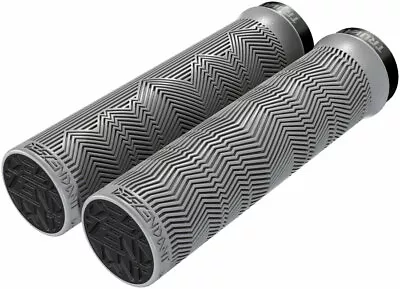 TruVativ Descendant Grips - Locking - Lock-On Grips - 133mm - Gray - New • $23.99