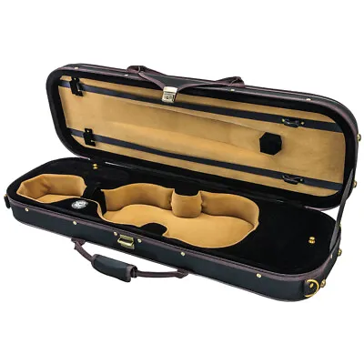 SKY 4/4 Full Size Adult Violin Fiddle Case Black/Black/Khaki Backpack Hygrometer • $89.99