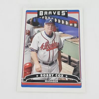 2006 Topps Baseball Bobby Cox Braves #267 • $1.49