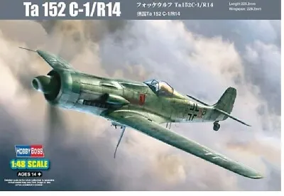 Hobby Boss 1/48 Focke Wulf Ta 152 C-1/R14  #81703 *Sealed* 📌Listed In USA 📌 • $34.48