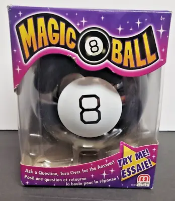 Magic 8 Ball Fortune Teller Lucky Questions Answers Toy Game Mattel • $17.49