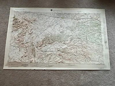 FORT STOCKTON Texas | *1972* 3D Topographic Map US Army Engineers Pre 'Hubbard' • $69