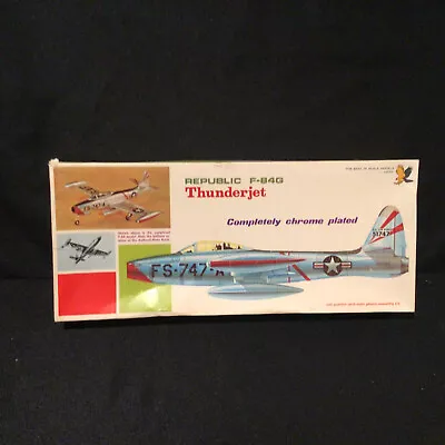 Vintage Hawk Republic F-84G Thunderjet Kit No. 219-200 1/48 Scale Model Kit 1968 • $21.49