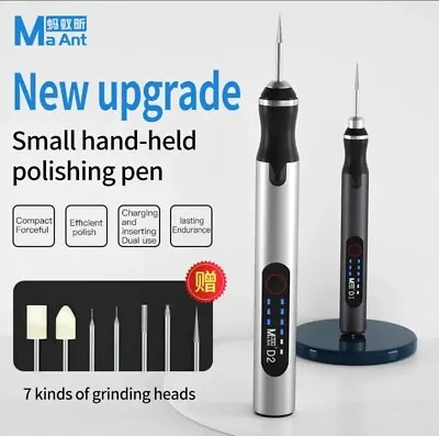 Intelligent Grinding Pen MaAnt D2 Smart Electric Sharpening Mini Dremel Carve • $39.99