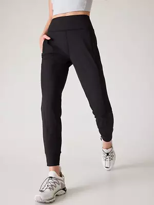 ATHLETA Rainier Jogger  | Black L  Large #488459 NWT • $64.95