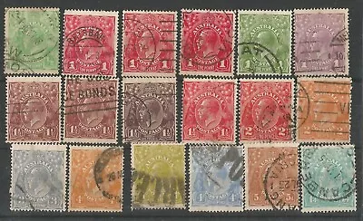 Australia - Used KGV Collection Up To 1/4d • $7.99