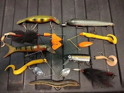 Musky Muskie Lure Lot Of 9 Assorted Baits • $29.99