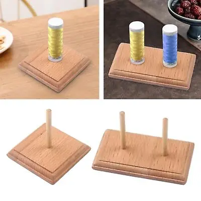 Yarn Ball Holder Yarn Dispenser Wood Yarn Ball Winder Wooden Frame Yarn Holder • £4.74