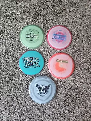 Disc Golf Lot 5 Discs Innova Made Halo Limited Great Value/Discount Bag Kept • $89.99