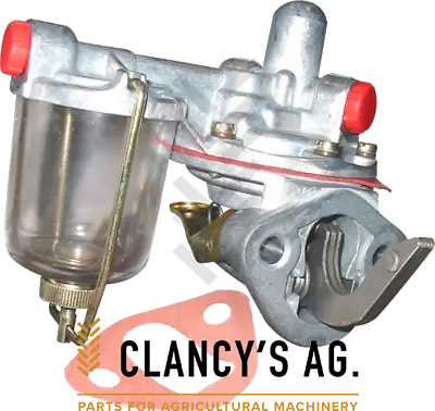 Fuel Lift Pump For Massey Ferguson Tractors 65 165 And 3165 With Glass Bowl. • $59