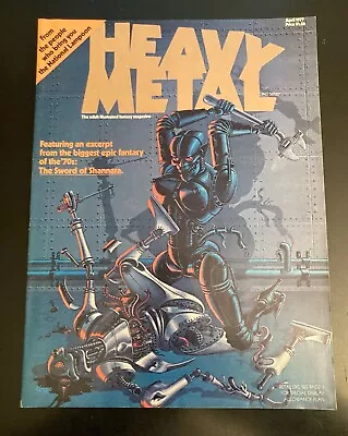 HEAVY METAL MAGAZINE #1 1977 *Richard Corben! Bode! Moebius!+++* VF/NM *Nice!* • $89.95