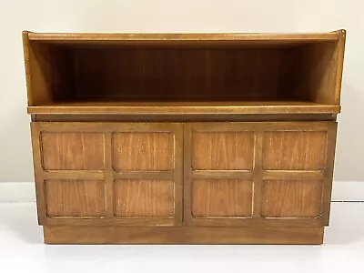 Nathan Squares Mid Century Teak Compact Sideboard / Cupboard • £225