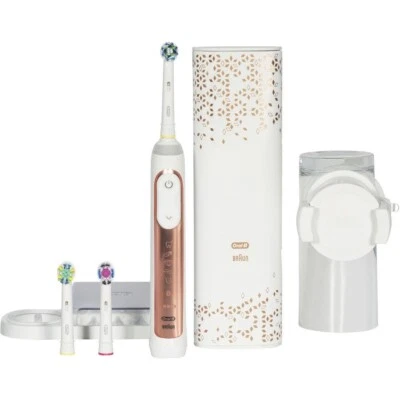 Oral-B Genius 9000 Rose Gold Electric Toothbrush Powered By Braun • $249.95