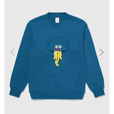 Square Enix Dragon Quest Blue Sweatshirt DQ+g Hoimin Cotton L Size • $115.67