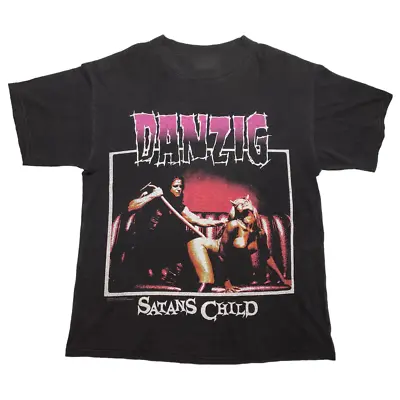 Danzig Satan’s Child Tour Cotton Black All Size Shirt • $16.95