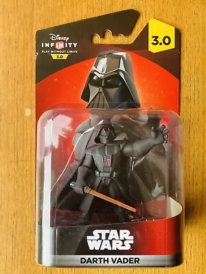 STAR WARS DISNEY INFINITY 3.0 Figure:  DARTH VADER - BNIB NEW LIGHTSABER • £18.99