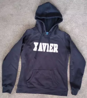 Champion Hooded Sweatshirt Youth Lg Xavier University Pullover Hoodie Navy Blue • $19.99