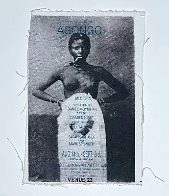 Damien Hirst ‘Agongo’  Silkscreen 1994. One Of Only 2 Known Examples. Pristine • £350
