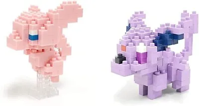 SET 2 PACKS Nanoblock Pokemon Miu NBPM_045 & Eifie NBPM_043 From Japan • $50.20