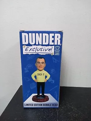 The Office David Wallace Suck It Bobblehead - Dunder Con RARE 500 MADE SIGNED • $139.99