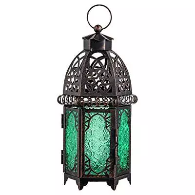 Vintage Candle Lantern12.8 Inch Moroccan Decorative Hanging Lantern Metal Tab... • $31.31