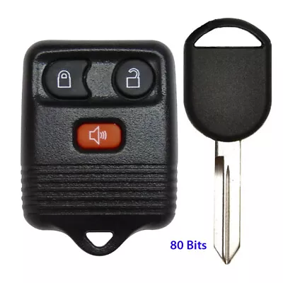 Replacement For Ford Escape 2005 2006 2007 2008 2009 2010 Remote Fob + 80 Key • $10.60