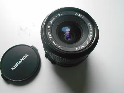 Canon 28mm 1:2.8 Lens • £39