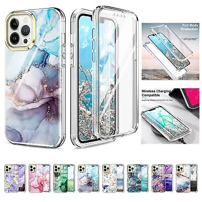 $8.99 • Buy For IPhone 14 Pro Max 13 12 11 XS 8 Plus Magsafe Hybrid Silicone Slim Case Cover
